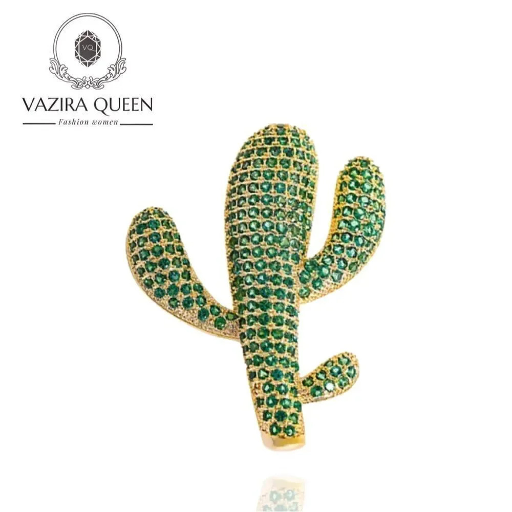 VQ Cactus Brooch